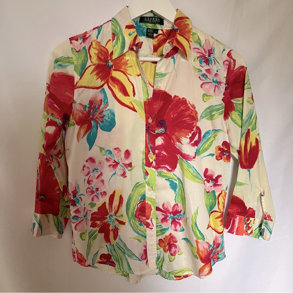 Lauren Ralph Lauren tropical shirt